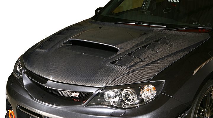 VARIS VENTED COOLING HOOD (BONNET) FOR 2007-14 SUBARU WRX STI [GRB] VBSU-114/115