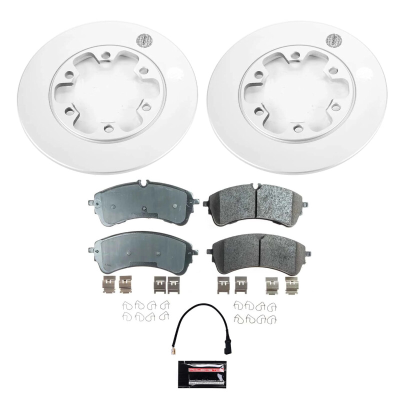Power Stop 2020 Ford Transit-350 Rear Z17 Coated Brake Kit - CRK8992