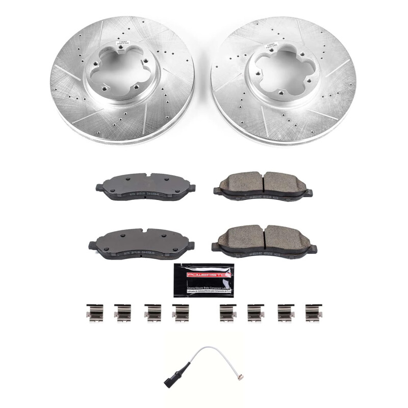 Power Stop 20-21 Ford Transit-350 Front Z23 Evolution Brake Kit - K8989