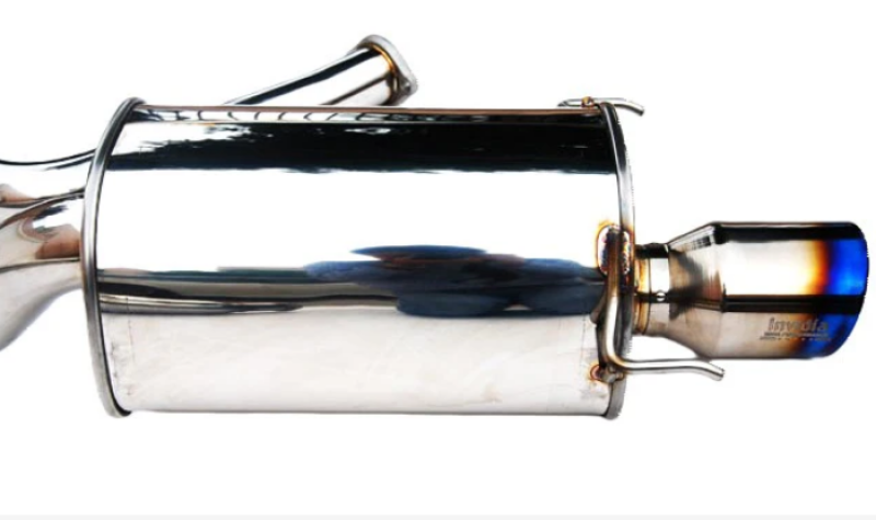 Invidia 97-01 Prelude Q300 Titanium Rolled Tip Cat-back Exhaust **Fits BASE Model ONLY** - HS97HP1GNT