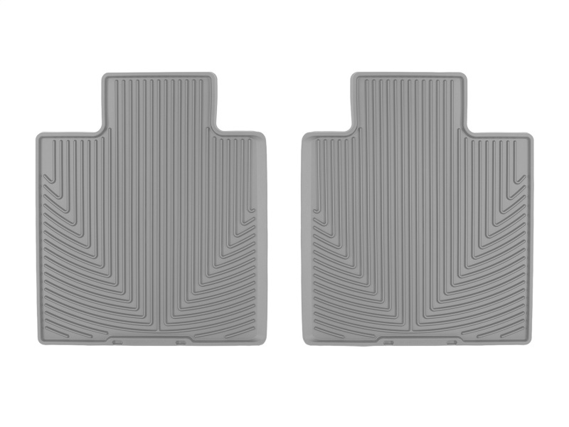 WeatherTech 22-24 Toyota Tundra/Tundra Hybrid Rear Rubber Mats - Grey - W612GR