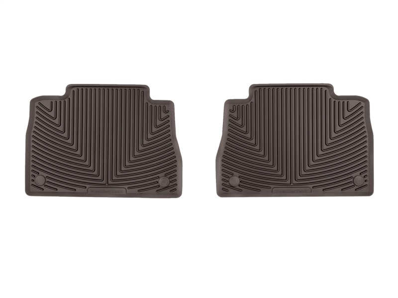 WeatherTech 21-24 Mercedes-Benz AMG GLE 53 / 21-23 GLE 63S Coupe All-Weather Rear Floor Mats - Cocoa - W641CO
