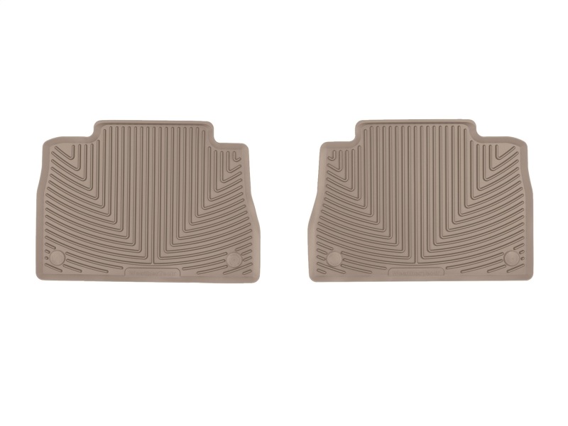 WeatherTech 21-24 Mercedes-Benz AMG GLE 53 / 21-23 GLE 63S Coupe All-Weather Rear Floor Mats - Tan - W641TN