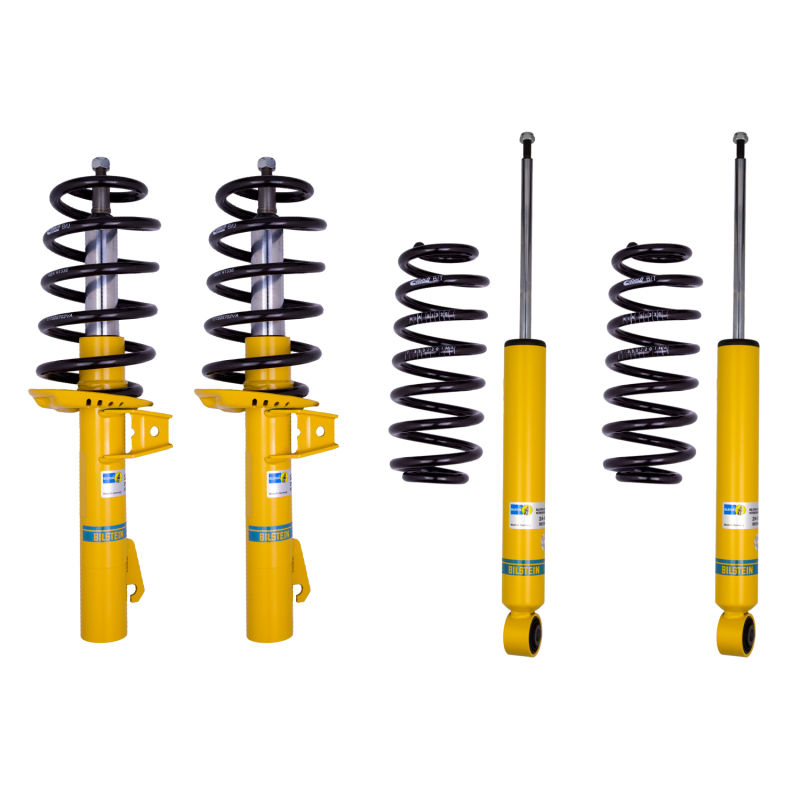 Bilstein B12 2010 Volkswagen Golf TDI Hatchback Front and Rear Suspension Kit - 46-187956