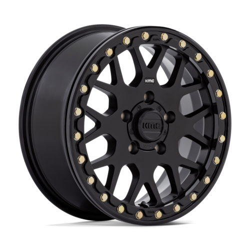 KMC KS235 15X6 5X4.5 S-BLK 38MM