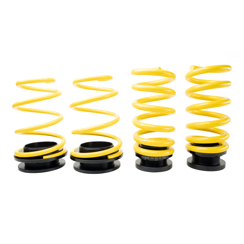 ST Adjustable Lowering Springs 2018+ Ford Mustang (S-550) w/ Electronic Suspension - 27330080