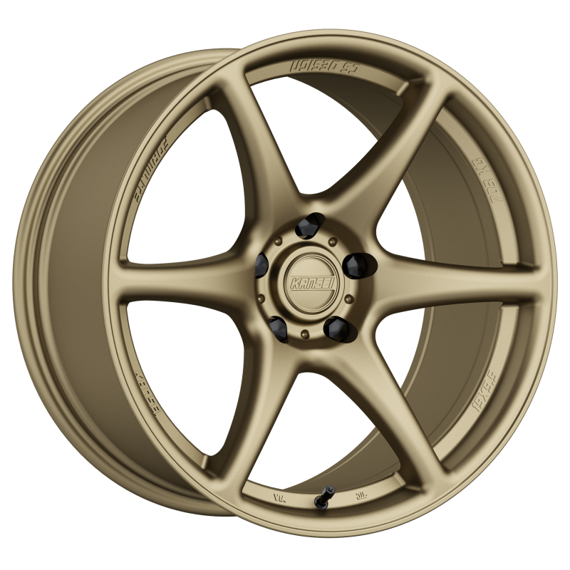 Kansei K11B Tandem 19x9.5in / 5x114.3 BP / 22mm Offset / 73.1mm Bore - Bronze Wheel - K11B-199512+22