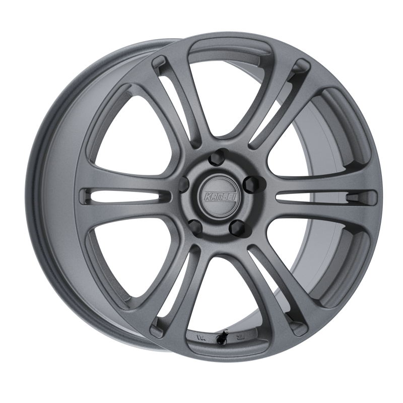 Kansei K16G Neo 18x10.5in / 5x120 BP / 12mm Offset / 72.56mm Bore - Gunmetal Wheel - K16G-181518+12