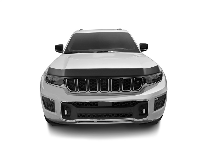 AVS 21-23 Jeep Grand Cherokee L Aeroskin Low Profile Hood Shield - Smoke - 322206