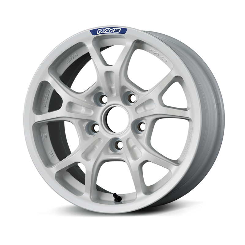 Gram Lights 57FXZ Rally 15x7.0 ET +35 5x114.3 White Wheel - WGFJC35EW