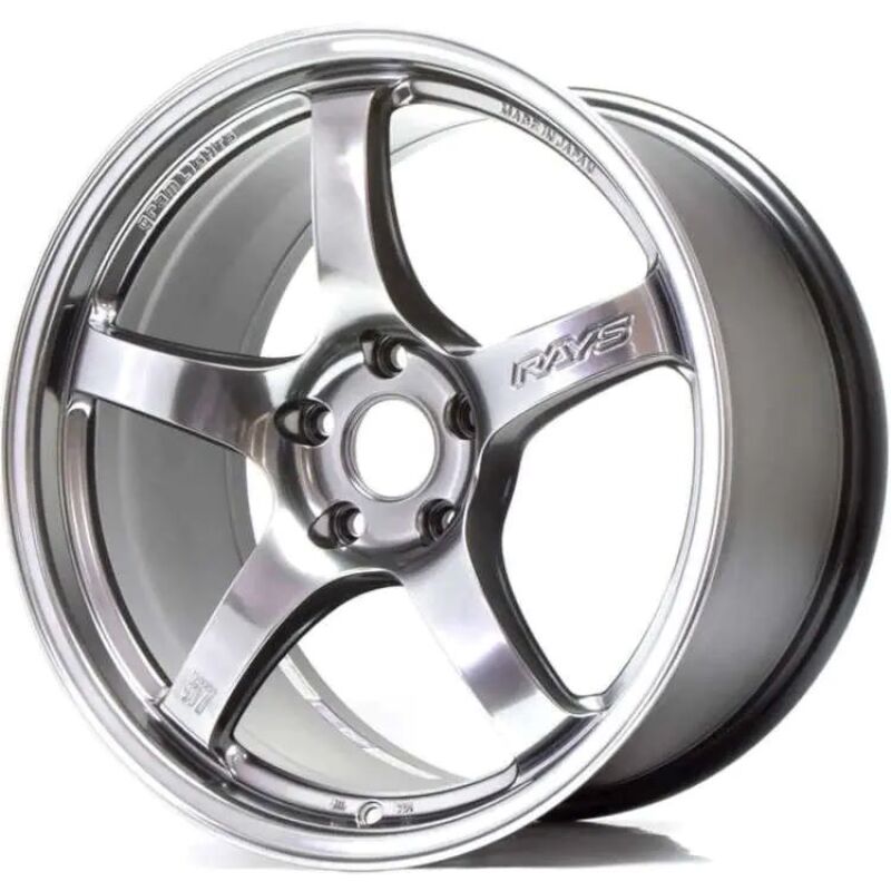 Gram Lights 57CR 19x9.5 +25 5x112 Grace Silver Wheel - WGCR425MQNK