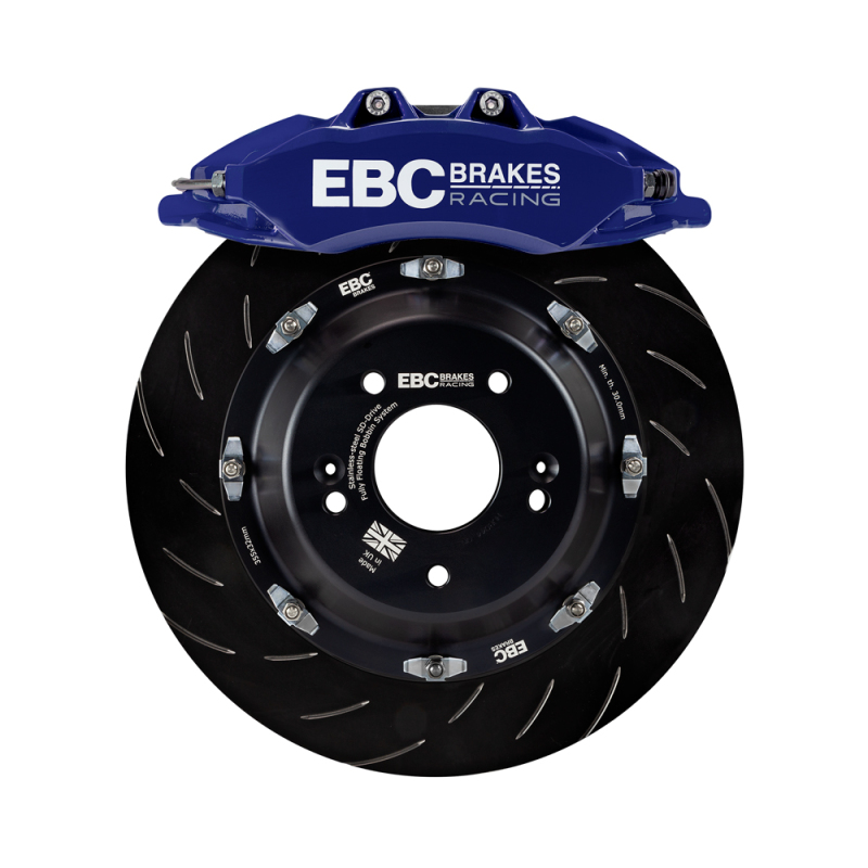 EBC Racing 2023+ Nissan 400Z Blue Apollo-6 Calipers 380mm Rotors Front Big Brake Kit - BBK044BLU-2
