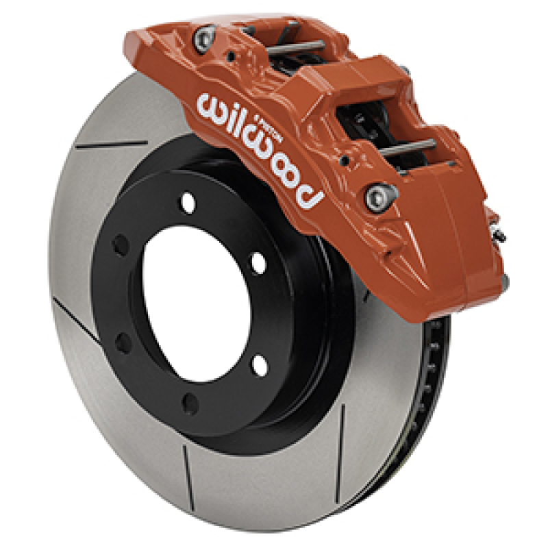 Wilwood 21-22 Ford Bronco Aerolite 6R Kit 6 x 5.50in Hub - 13.38in Slotted Rotor - Red - 140-17512-R
