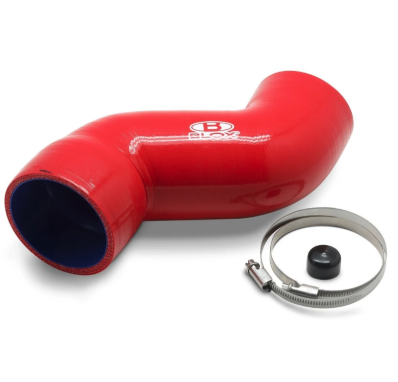 BLOX Racing 08-14 WRX / 08-20 STi Air Box Intake Hose - Red - BXFL-50210-RD