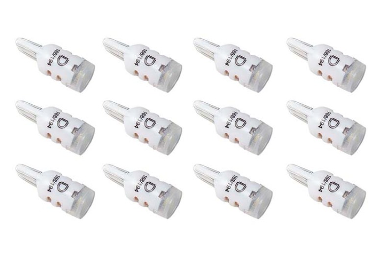 Diode Dynamics 194 LED Bulb HP5 LED Warm - White Set of 12 - DD0027TW