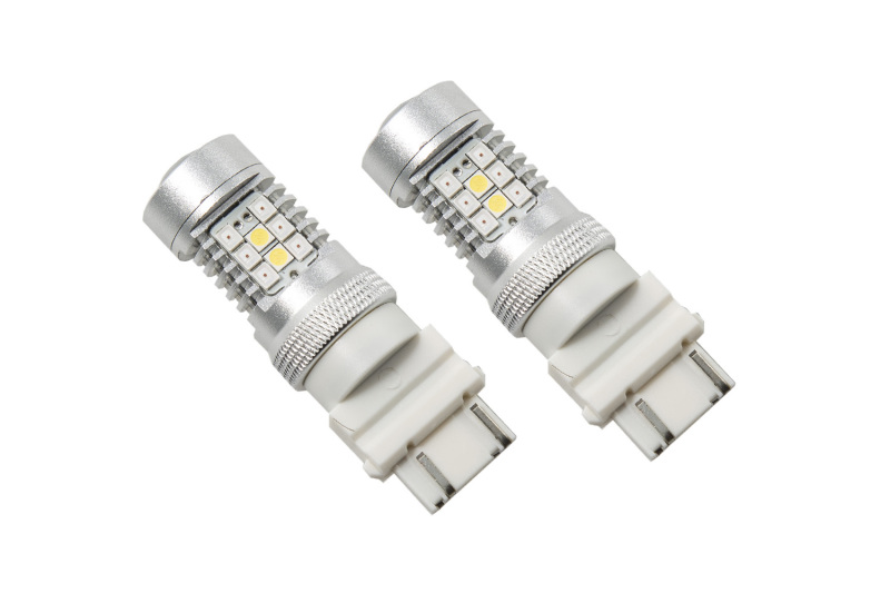 Diode Dynamics 3157 LED Bulb HP24 Dual-Color LED - Red - White (Pair) - DD0054P