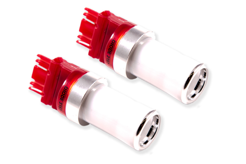 Diode Dynamics 3157 LED Bulb HP48 LED - Red (Pair) - DD0056P