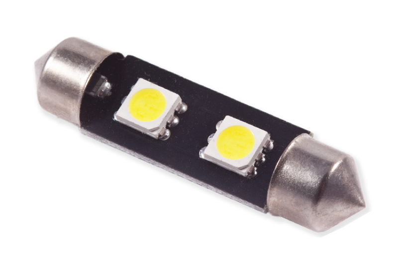 Diode Dynamics 39mm SMF2 LED Bulb - Cool - White (Single) - DD0092S