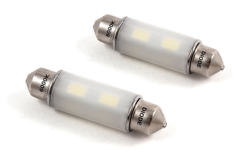 Diode Dynamics 41mm HP6 LED Bulb - Cool - White (Pair) - DD0320P