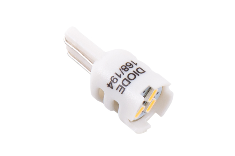 Diode Dynamics 194 LED Bulb HP3 LED Natural - White Short (Single) - DD0328S