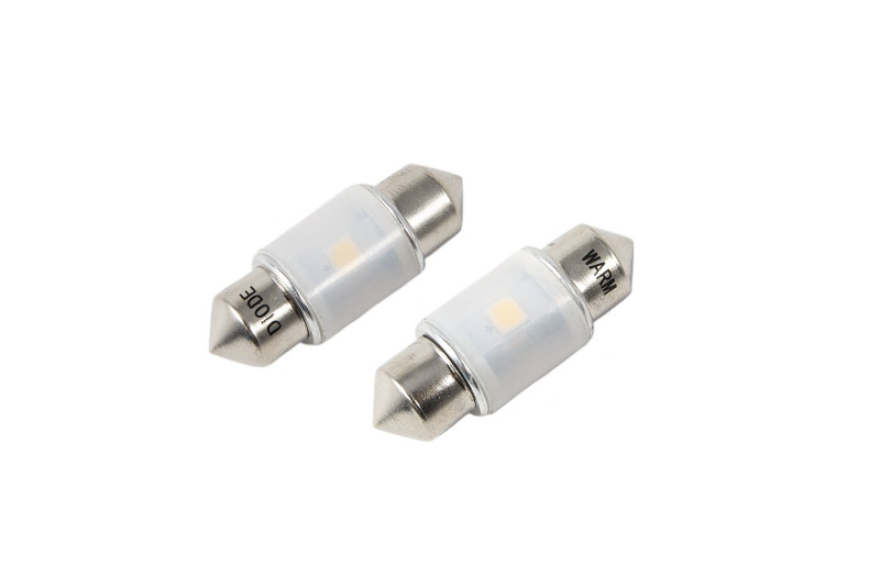 Diode Dynamics 31mm HP6 LED Bulb LED Warm - White (Pair) - DD0351P