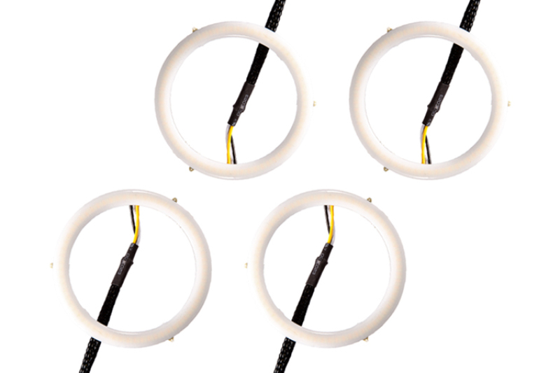 Diode Dynamics Halo Lights LED 70mm - Red Four - DD2048Q