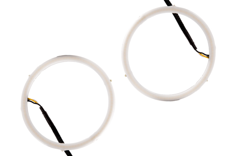 Diode Dynamics Halo Lights LED 120mm - Red (Pair) - DD2053