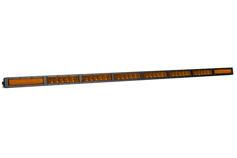Diode Dynamics 50 In LED Light Bar Single Row Straight - Amber Combo Each Stage Series - DD5057