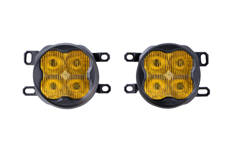 Diode Dynamics SS3 Type CGX LED Fog Light Kit Pro - Yellow SAE Fog - DD6742