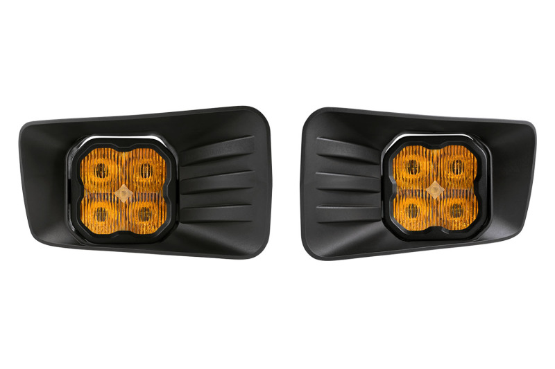 Diode Dynamics SS3 Type CH LED Fog Light Kit Max - Yellow SAE Fog - DD7300