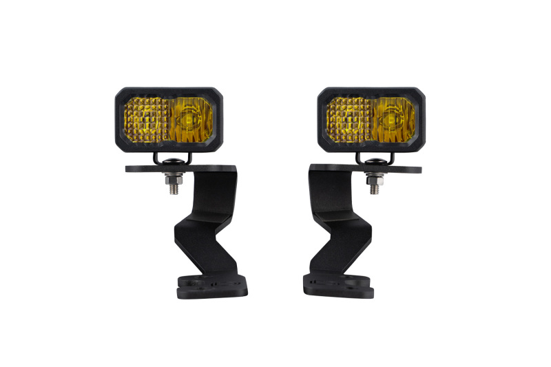 Diode Dynamics 2022 Toyota Tundra C2 Pro Stage Series Ditch Light Kit- Yellow Combo - DD7392