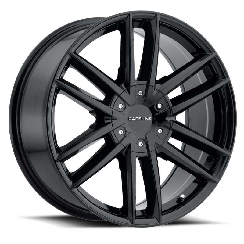 Raceline 158B Impulse 20x8.5in / 5x110/5x115 BP / 15mm Offset / 72.62mm Bore - Gloss Black Wheel - 158B-28586+15