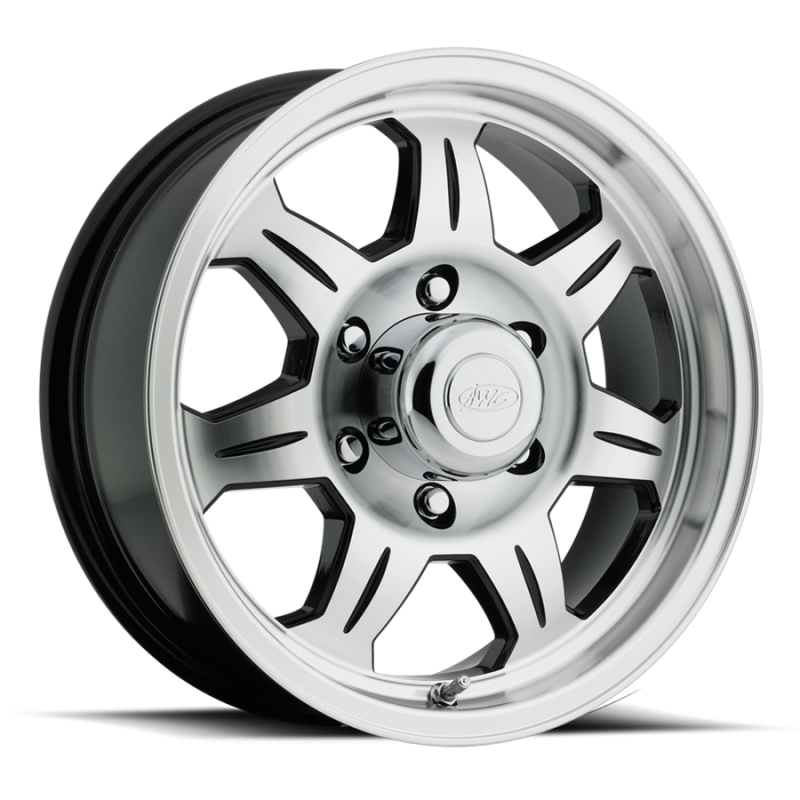 Raceline 870 Element 15x5in / 5x114.3 BP / -0.125mm Offset / 3.19mm Bore - Black & Machined Wheel - 870-55012