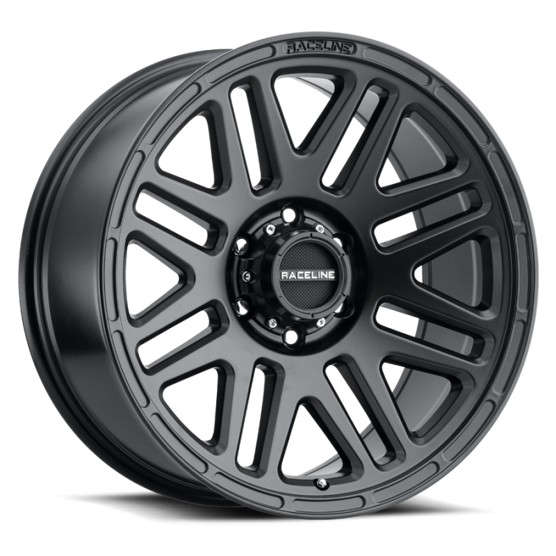 Raceline 944B Outlander 16x8in / 5x139.7 BP / 0mm Offset / 106.5mm Bore - Satin Black Wheel - 944B-68055-00