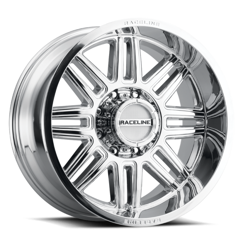 Raceline 948C Split 17x9in / 6x139.7 BP / -12mm Offset / 106.1mm Bore - Chrome Wheel - 948C-79060-12