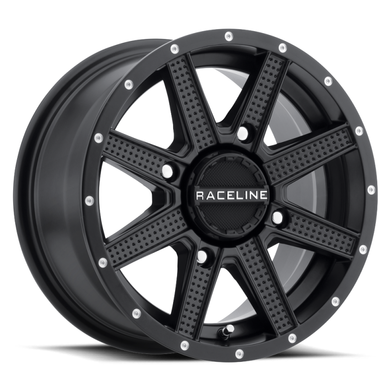 Raceline A92B Hostage 14x7in / 4x110 BP / 10mm Offset / 83.8mm Bore - Satin Black Wheel - A92B-47011-52