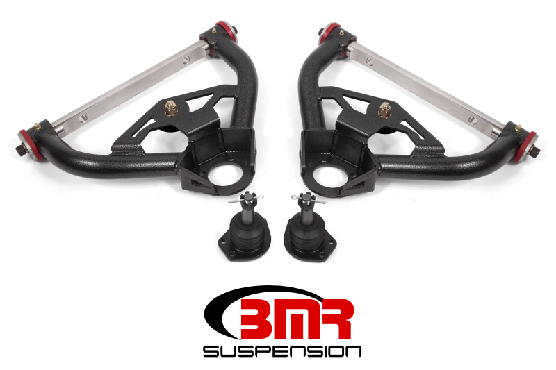 BMR 78-87 G-Body Non-Adj. Upper A-Arms (Polyurethane) - Black Hammertone - AA012H