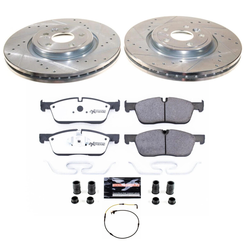 Power Stop 17-20 Jaguar F-Pace Front Z36 Truck & Tow Brake Kit - K8206-36