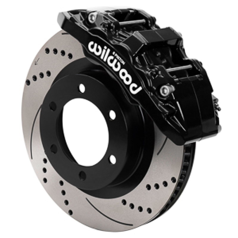 Wilwood 19-22 Ford Ranger Aerolite 6R Kit 6 x 5.50in Hub - 13.38in Drilled & Slotted Rotor - 140-17557-D