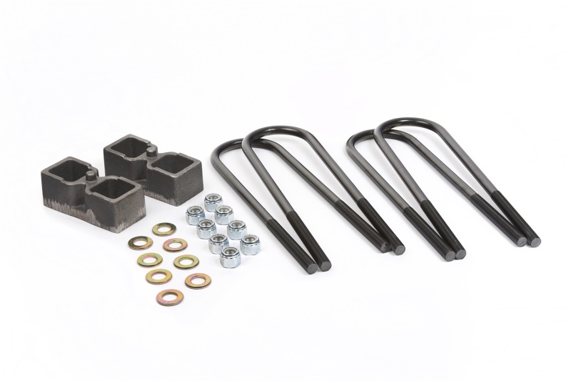 Daystar 2005-2019 Ford F-250 4WD (with Dana 60 Axle) - 2in Rear Block & U-Bolt Kit - KF09053