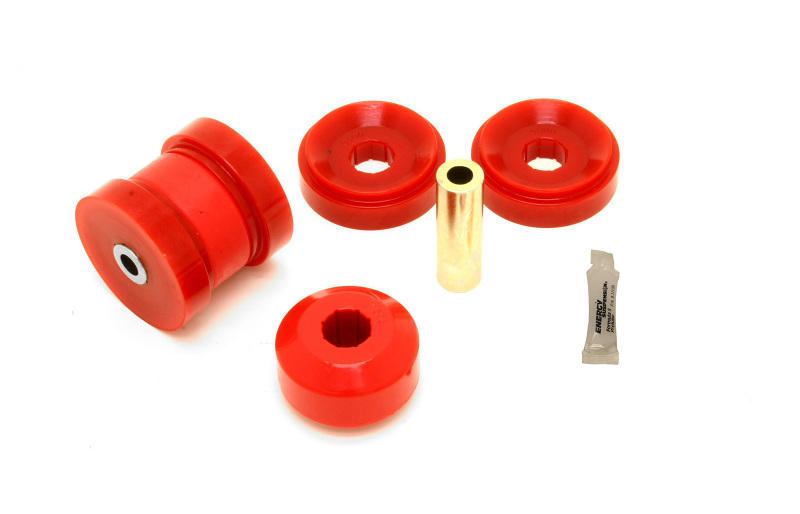 BMR 10-15 5th Gen Camaro Front Radius Rod Bushing Kit - Red - BK019