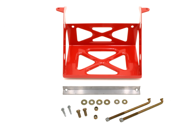 BMR 82-02 3rd Gen F-Body Battery Relocation Mount Kit - Red - BR001R