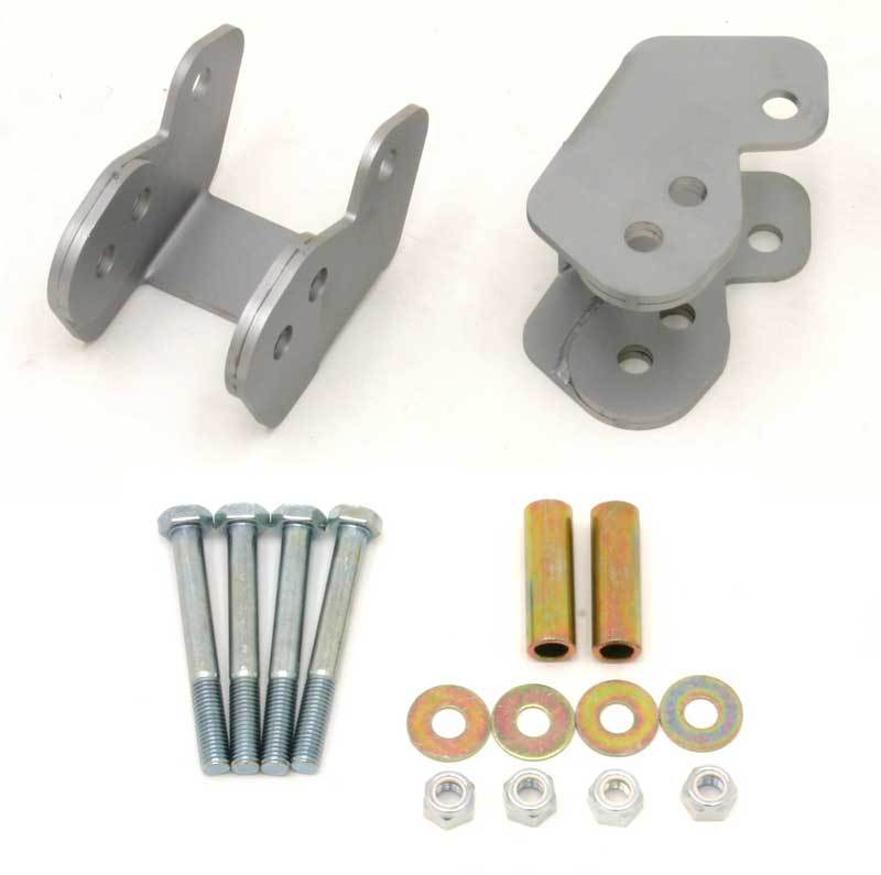 BMR 82-02 3rd Gen F-Body Weld-On Control Arm Relocation Brackets - Natural - CAB001
