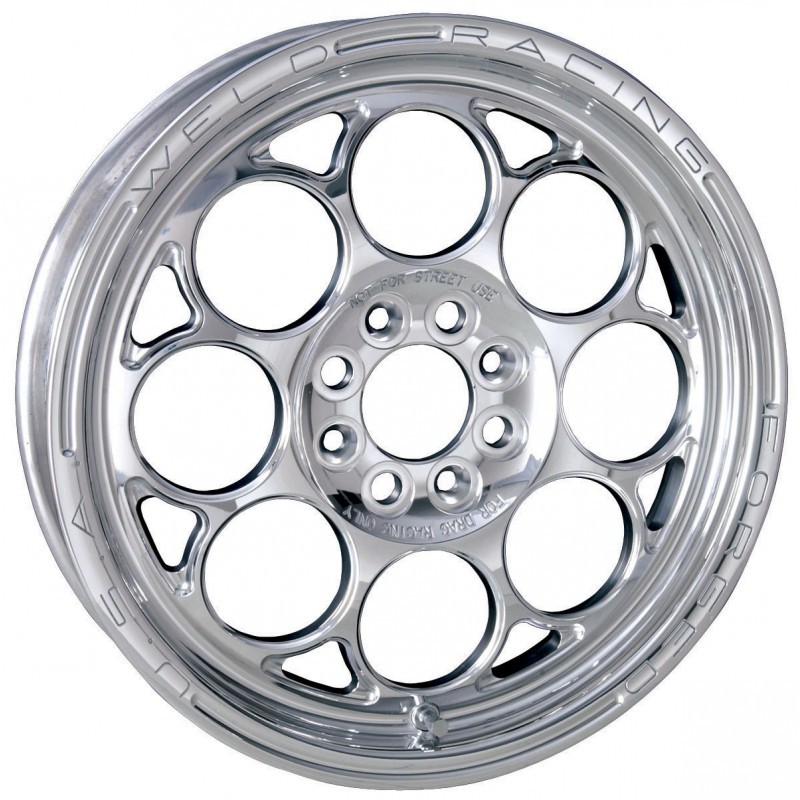 Weld Magnum Import 13x11 / 4x100mm BP / 4.25in. BS Polished Wheel - Double-Beadlock - 768P-31115DBL-POLISH