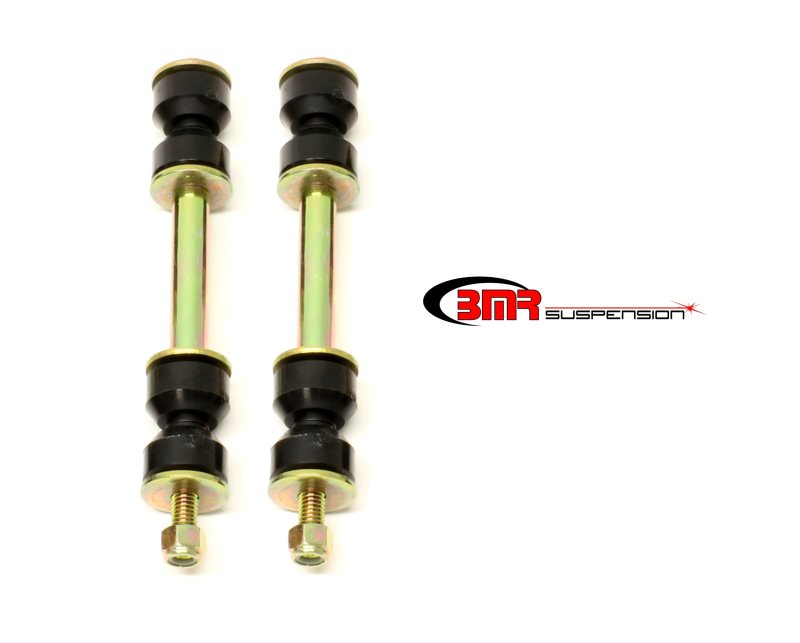 BMR 70-81 2nd Gen F-Body 2.875in Front Sway Bar End Link Kit - Black - ELK003