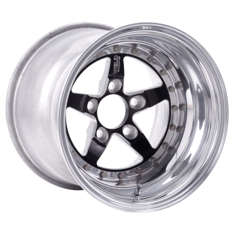 Weld Weldstar 15x12 / 5x4.5 BP / 4.5in. BS Black Wheel - Non-Beadlock - 791B-512208