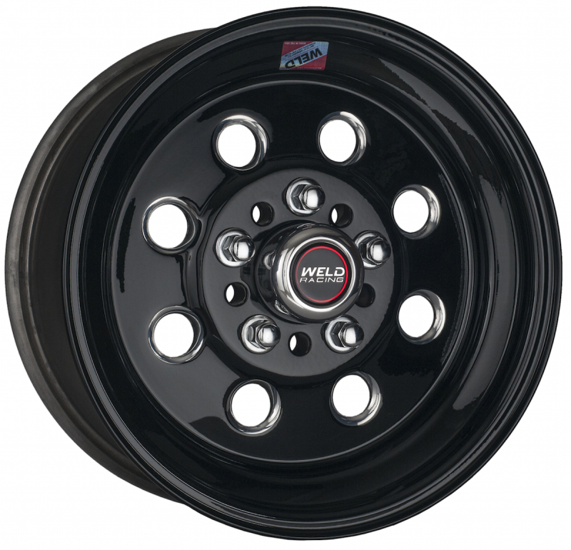Weld Draglite 15x10/ 5x4.5 /4.75 BP / 7.5in BS Gloss Black Wheel - Non-Beadlock - 90B-510354
