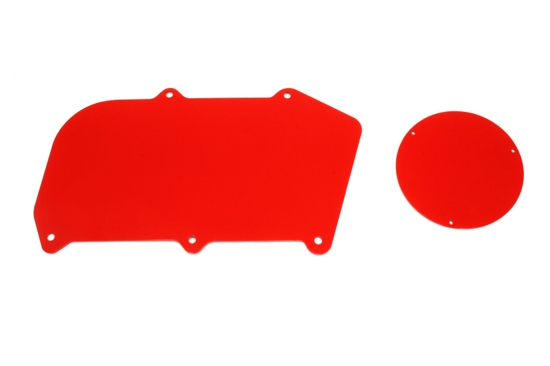 BMR 64-72 A-Body Heater Delete Panel Aluminum (Non-A/C Vehicles Only) - Red - FP005R