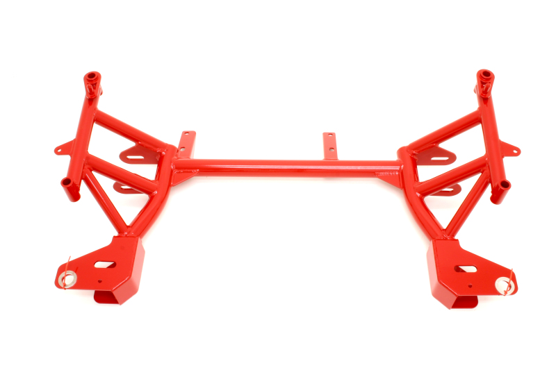 BMR 93-02 F-Body K-Member w/ No Motor Mounts and Pinto Rack Mounts - Red - KM001-1R