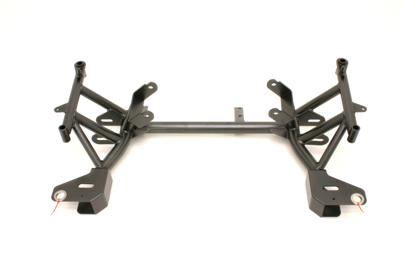 BMR 98-02 4th Gen F-Body K-Member w/ LS1 Motor Mounts and Pinto Rack Mounts - Black Hammertone - KM003-1H